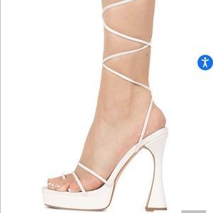 PRIMADONNA lace up heels
